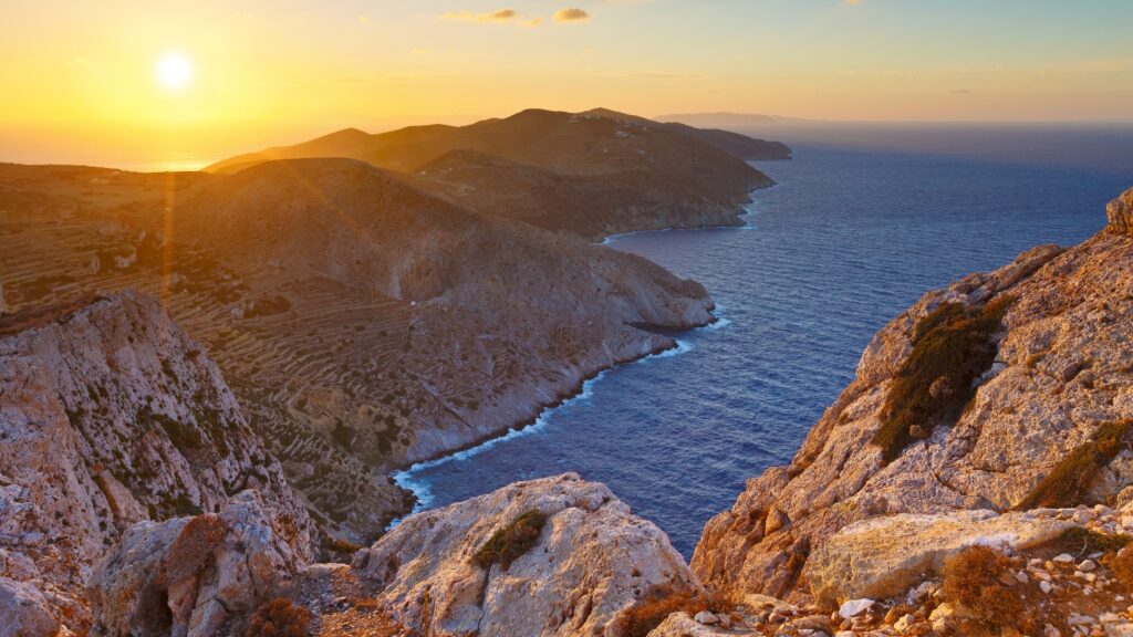 Island retreats Folegandros