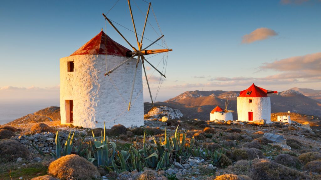 Island retreats Amorgos